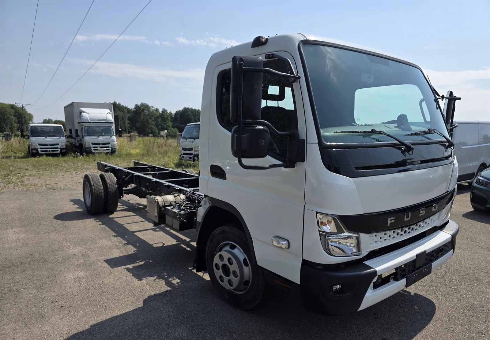 Mitsubishi Fuso Canter 9C18 2023 — podwozie do zabudowy